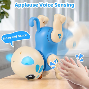 ربات اسباب بازی گربه موزیکال کنترلی آبی Robot Cat Toy for Kids, Remote Control Kitty Toys_اسباب بازی